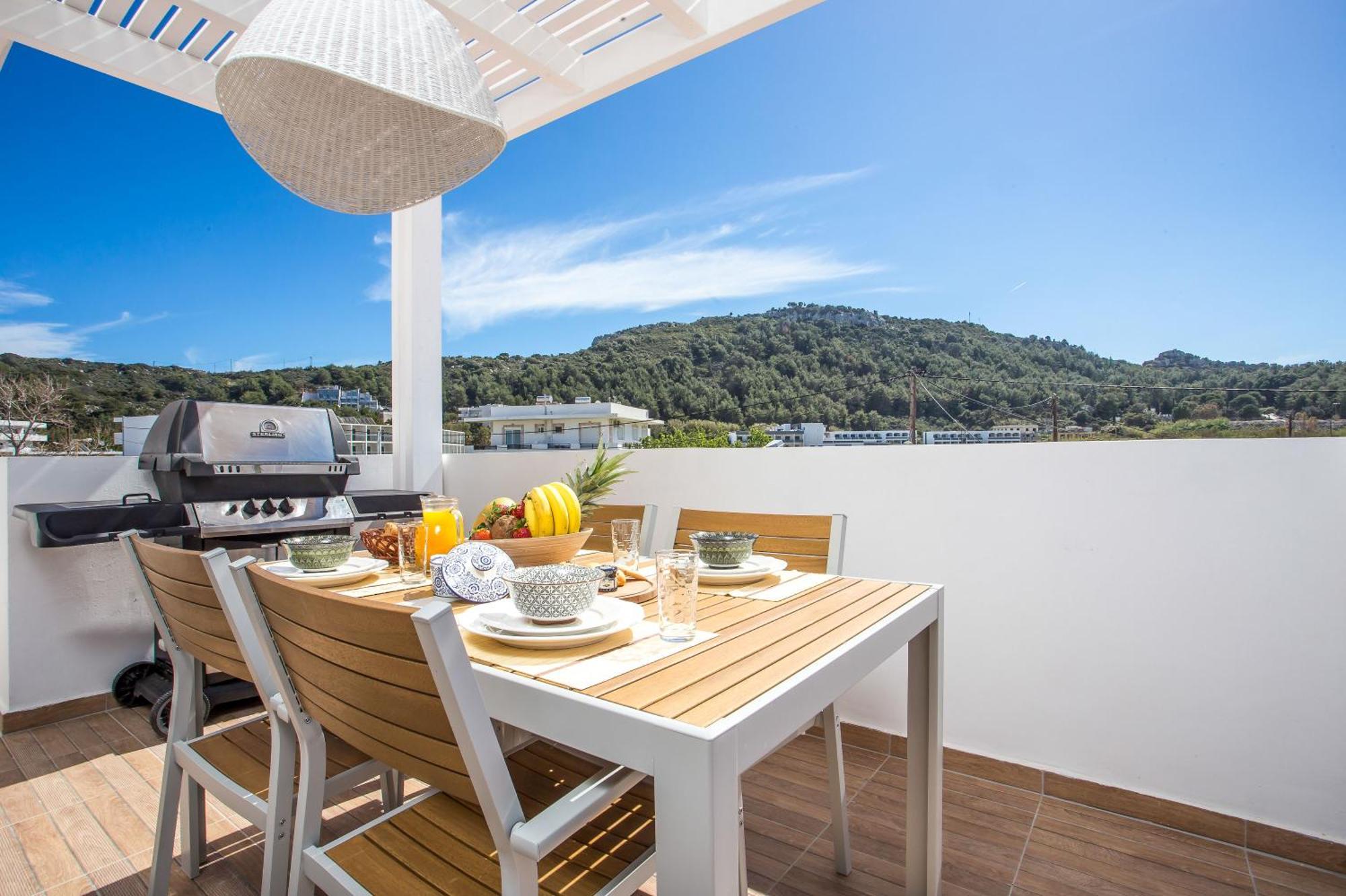 Euphoria Luxury Apartment Faliraki Exterior photo